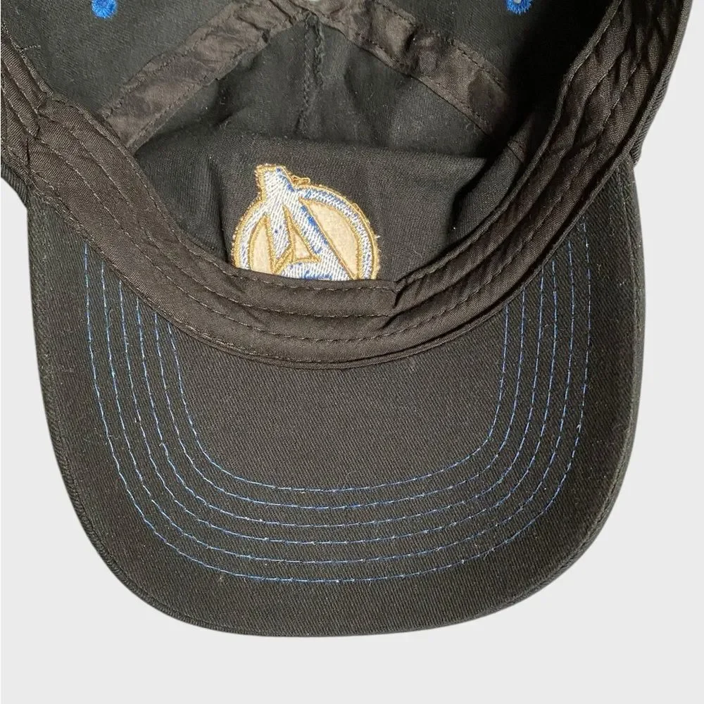 Marvel Avengers Snapback Hat Black Embroidered One Size Baseball Cap Summer